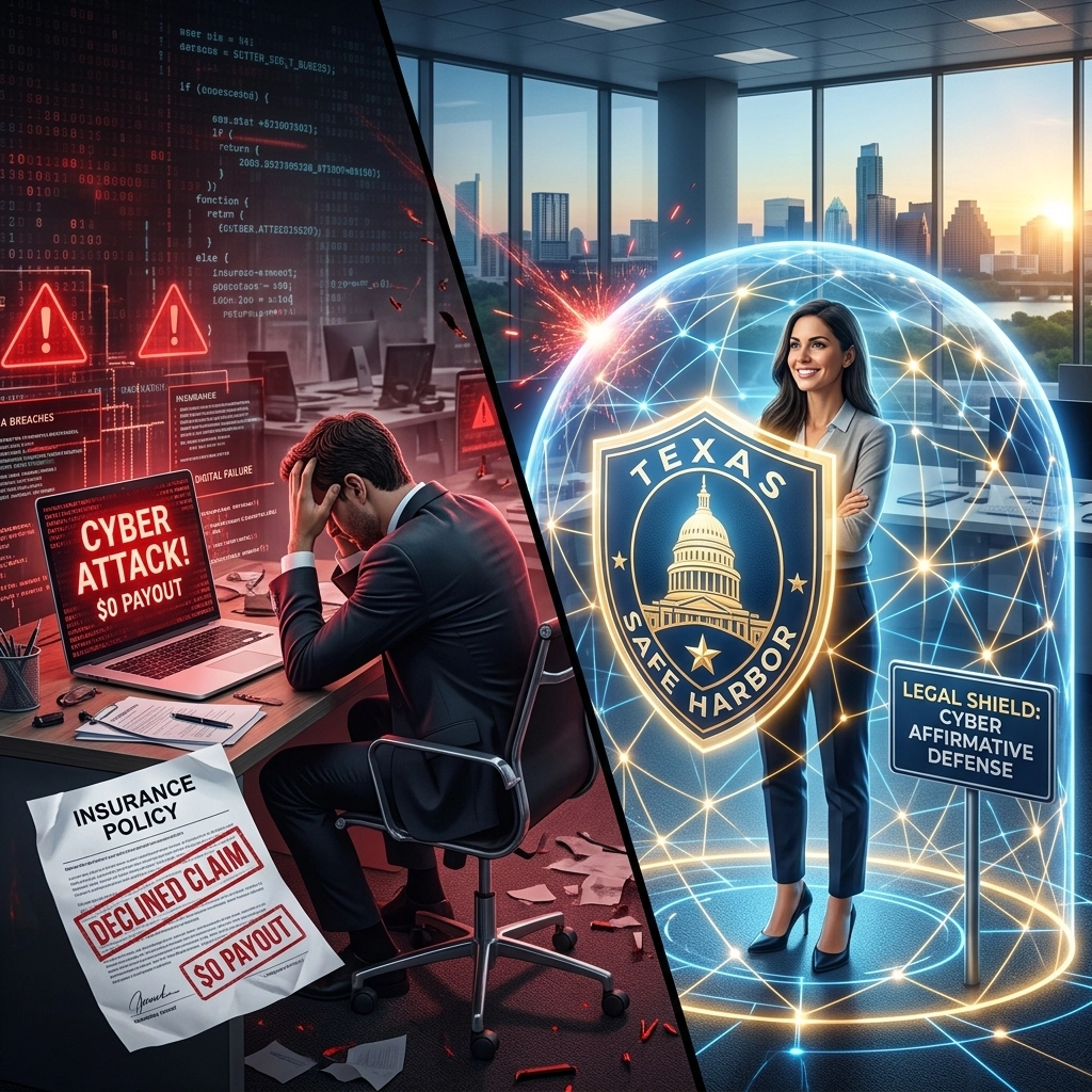 The <img Cyber Insurance Payout: Why Texas Safe Harbor is Your Business's Only Real Safety Net